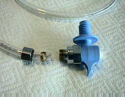 Assembly with tube